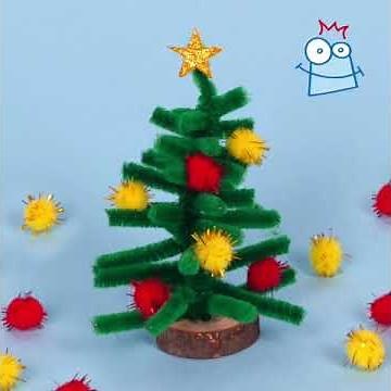 How to make a Pipe Cleaner Christmas Tree