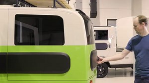 Así es la moderna y desenfadada cámper eléctrica para dos personas