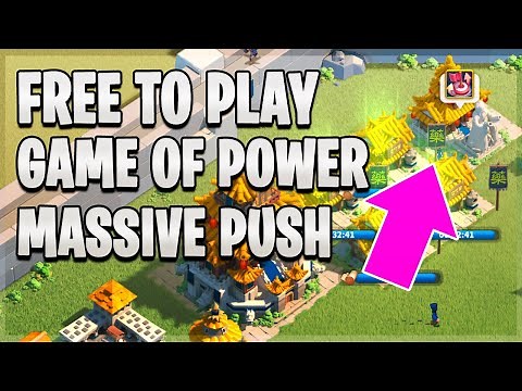 5.5M Power Gain on F2P [ Game of Power How to Win ] Rise of Kingdoms
