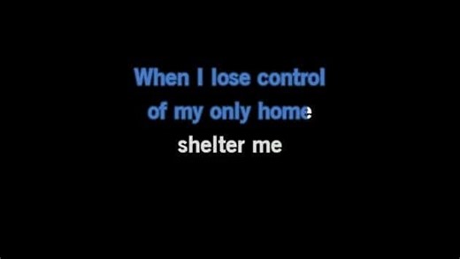 Karaoke Shelter Me - Joe Cocker - CDG, MP4, KFN - Karaoke Version