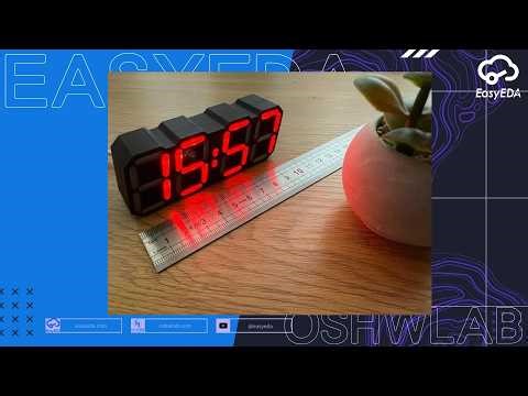 OSHWLab 43: LED CLOCK