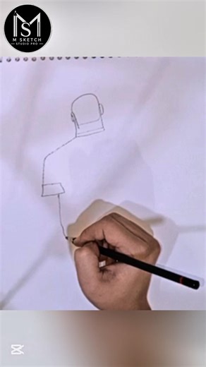 Ronaldo Shirt Sketch Tutorial 🔥 CR7 Back View Drawing #shorts #artisticchannel #musicart #boysketch