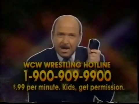 WCW Wrestling Hotline Promo feat Mean Gene and Heenan (1994)