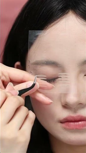 Double eyelid sticker, makeup tutorial natural cute look by JSA Beauty