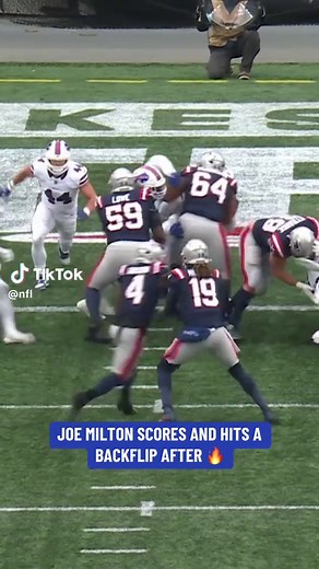 Joe Milton's Stunning Backflip Touchdown in NFL