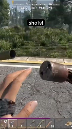 Pipe pistol = weak sauce #7dtd #gaming #survivalgame #zombie #7daystodiegameplay #zombiesurvival