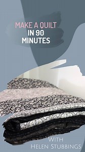 Make a quilt top step by step in this online class/quiltalong with Helen Stubbings of Hugs 'n Kisses in 90 minutes. Learn efficiencies in cutting, choosing fabrics, pinless piecing & more. 4 sizes included. Sign up at https://academy.wequilt.com.au/p/90minuteloungequilt | Hugs 'n Kisses