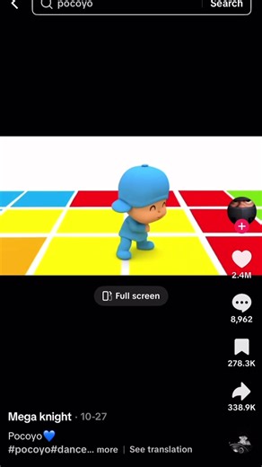 Pocoyo's Fun English Dance Adventure