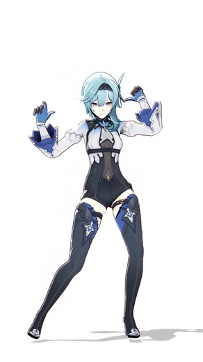 【MMD】Genshin Impact - Eula【IRIS OUT】Reze Dance #mmd #レゼダンス