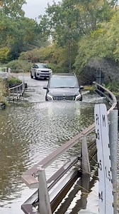 Mercedes takes the plunge #ford #flood #splash #waves #noway #OhNo #crazy #mad #entertainment #fun #sendit #education #satisfying #fyp #fbreels #fb | Vehicles Vs Water