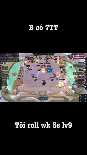 Muốn ăn 7 thần tài tì làm như clip là được #TFT #DTCL #Game