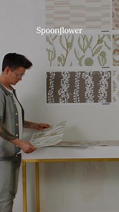 Your next wallpaper project starts with Spoonflower. Pick a print, order a sample and see for yourself! We'll help you the whole way. | Spoonflower