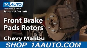 How to Replace Front Brakes 1997-2003 Chevy Malibu