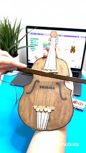 There's still time to get 10% off your Makey Makey Classic and recreate your own violin from paper! Use code Irina10 at checkout. Shop here: https://makeymakey.com/discount/Irina10 to save! #MakeyMakey #GetCreative #InnovateWithUs #diycrafts #diyproject #stemtoys #stemlearing | Makey Makey