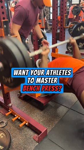 5 Coaching Cues to Instantly Improve Bench Press! 💪🔥 🎯 If your bench feels inconsistent, unstable, or your shoulders take over, these are 5 cues I use with athletes to clean up technique and add strength safely. 1️⃣ Feet behind the knees Place your feet slightly behind your knees and keep them firmly planted. This allows you to create full-body tension and use leg drive to support the press. A strong bench starts from the ground up, not just the arms. 2️⃣ Chest up shoulder blades back Before 