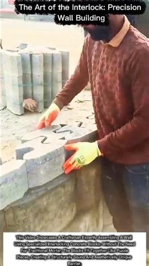 The Art of the Interlock: Precision Wall Building