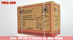 26 reactions | ZELDA PRO-250 is Inverter DC MMA welder, which is 3PCB...