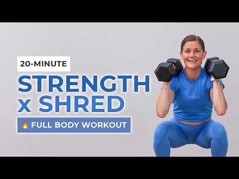 20-Minute Full Body Dumbbell Workout (AMRAP)