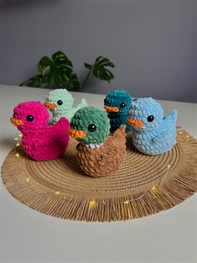 No Sew Rubber Duck Crochet Pattern, Easy Amigurimi Plushie, Fast 30 Minutes, Markets Best Seller | PDF Pattern - Etsy