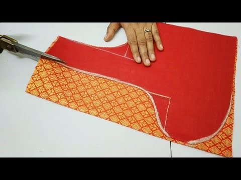 Blouse back neck design || blouse || cutting and stitching back neck blouse design
