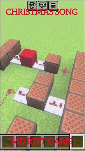 Jingle Bell Rock" Minecraft Note Blocks