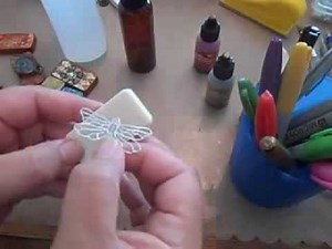 Altered Dominoes 1: Intro, basic tools, alcohol inks, dazzles