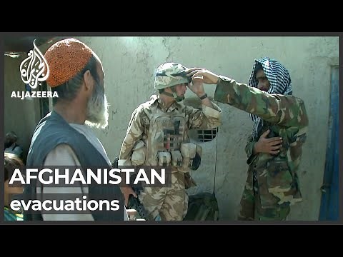Thousands of Afghans who assisted US troops evacuated