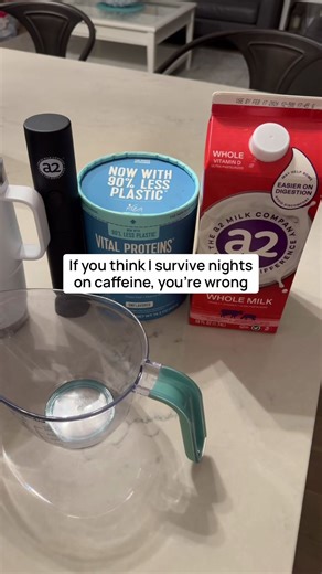 If you think I survive overnight postpartum doula shifts on caffeine, you are wrong. I gave up caffeine several years ago because I realized it made me feel terrible. So on my overnight shifts, I take water with added electrolytes and some hot cocoa with collagen powder in it for extra protein. My favorite electrolyte powders are from Legendairy Milk and they’re made from coconut water powder. They are also not super salty, which is why I love them. The strawberry lemonade is my favorite. My cur