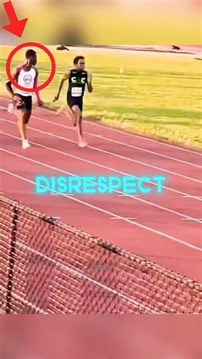 The Most Disrespectful Track Athlete Of All Time Time 😳#track #trackandfield #100m #race #sports