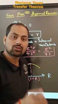 Maximum Power Transfer Theorem #physics#jee#neet #cbse#shorts#yt#youtubeshorts #ytshorts#youtube#up