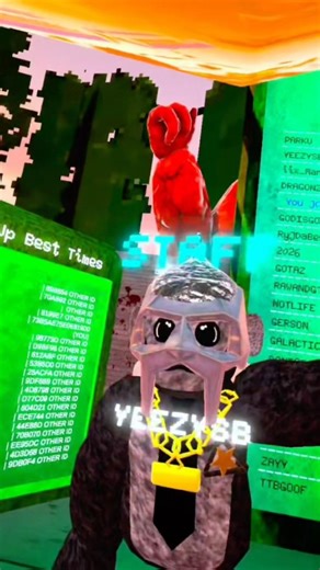 I played with the scary baboon moderators.
