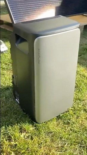 EcoFlow Stream balcony power plant with PV storage - simple and effective #ecoflow #stream #solar...