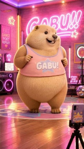 マーモットがバズりたい話 | Gabu Dance #shorts #マーモット