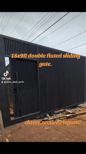 Trust the process. #steeldoors #construction #kikuyuisbae #slidinggate #kenyantiktok🇰🇪