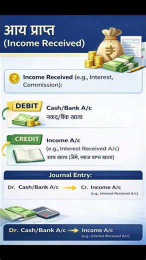 Income Received Journal Entry in Accounting | लेखांकन में आय की जर्नल एंट्री कैसे करें?