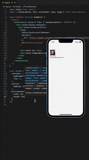 Episode 3 | Building a Stacked Profile Card in React Native