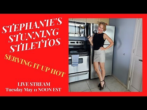 STEPHANIE GOES LIVE IN THE KITCHEN!