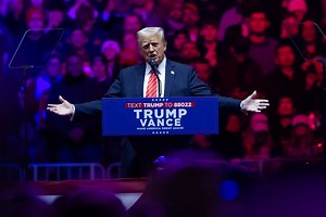 Trump promises avalanche of Day One action at Capital One Arena rally ahead of inauguration