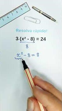 Learn how to solve a quadratic equation using logic! #mathematics #quadraticequation #lesson