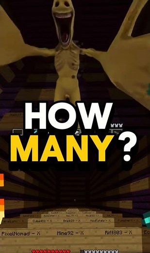 How Many Players Did Verity KILL? #verity #minecraft #minecrafthorror #veritymod #horror #herobrine
