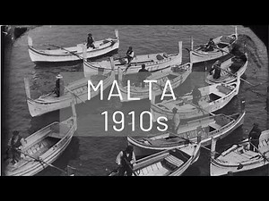 Malta 1910s A Journey to the History of Malta Beautiful Malta Timetravel Historical Photos of Malta
