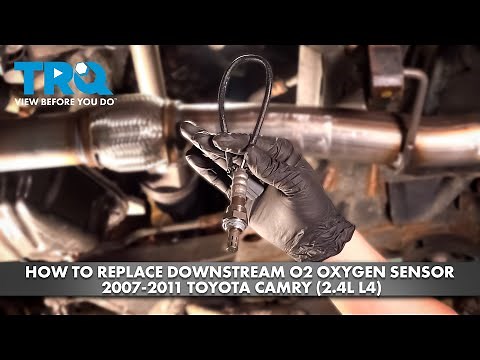How to Replace Downstream O2 Oxygen Sensor 2007-2011 Toyota Camry (2.4L L4)