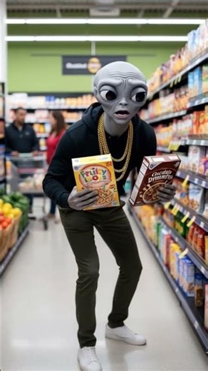 Too Many Cereal Options?! Orbi Can’t Decide 🛸🥣