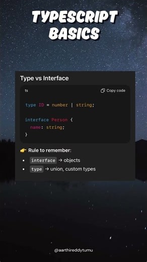 #8 TYPESCRIPT BASICS