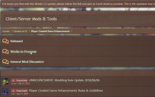 [1.4][1.3]terraria如何安装模组(详细简介)
