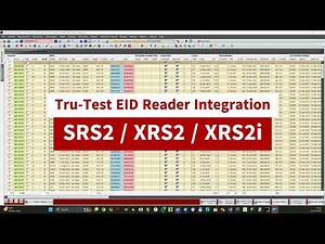 Tru-Test SRS2 & XRS2 Integration
