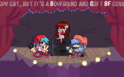 【FNF】Copy cat, but it's a Boyfriend and Soft BF cover