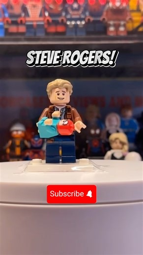 I made LEGO STEVE ROGERS from Avengers Doomsday! #shorts