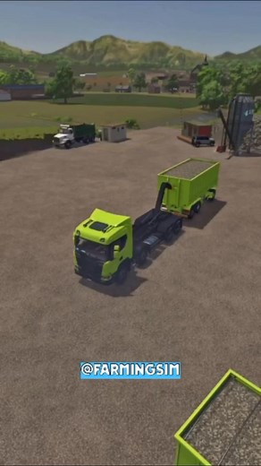 Loading and unloading caissons at the quarry #farmingsimulator25 #fs25 | Farming Sim