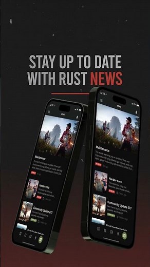 RUST+, the essential Rust companion app. ☢️📲